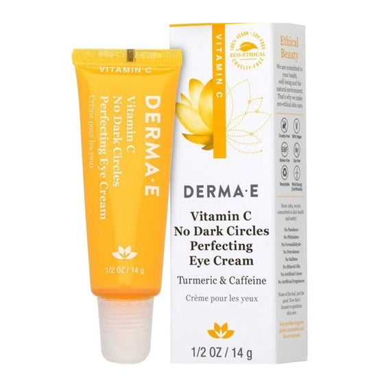 Derma E, Crema Perfeccionadora de Ojos con Vitamina C