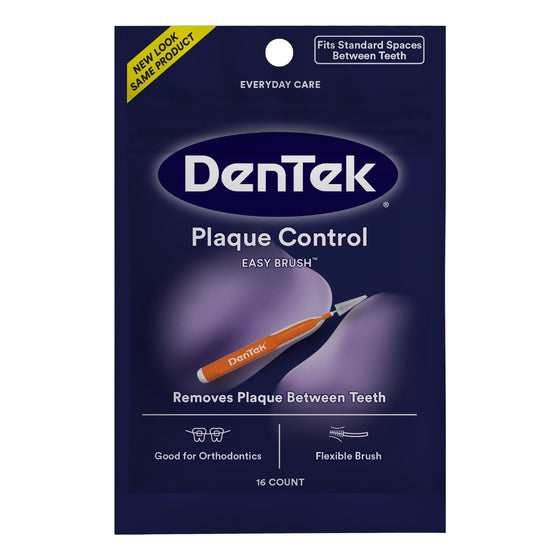 DenTek , Cepillo Interdental Control de Placa - 16 Unidades