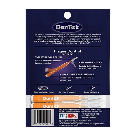 DenTek , Cepillo Interdental Control de Placa - 16 Unidades