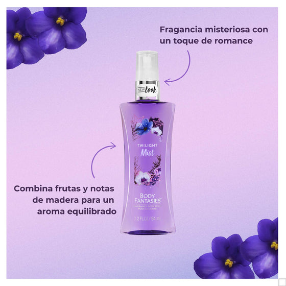 Body Fantasies, Fragancia en Spray Twilight Mist 