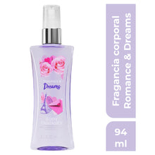  Body Fantasies, Romance And Dreams Fragancia Corporal en Spray, 94 ml