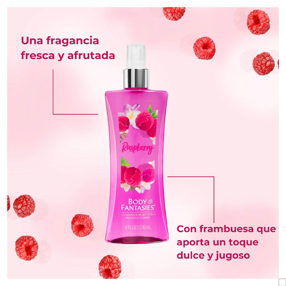 Body Fantasies Raspberry – Body Spray 236 mL