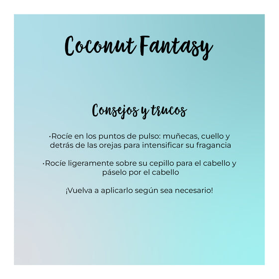 Body Fantasies, Fragancia Corporal Coconut Fantasy  - 236ml