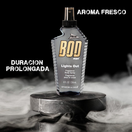 BODMAN, Lights Out Body Spray 236ml