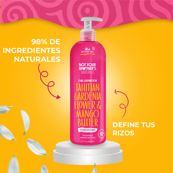 NYM, Acondicionador Definidor de Rizos con Flor de Gardenia de Tahití y Manteca de Mango
