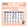 Pestañas individuales Ardell Naked Trios de volumen y longitud sutil. Empaque con 32 tríos de pestañas postizas diseñadas para una aplicación 3 veces más rápida