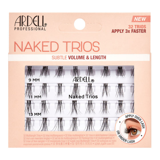 Ardell Naked Trios – Pestañas Triples Naturales