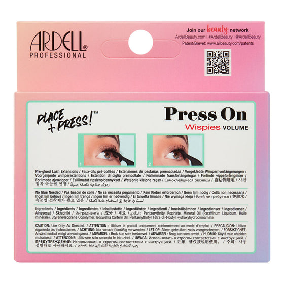 ARDELL Pestañas Autoadheribles Press On Mini Wispies Volume