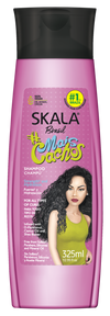 Skala Brasil #MaisCachos Shampoo 325 ml – champú vegano libre de sulfatos y crueldad animal para rizos definidos e hidratados