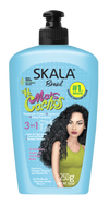 Skala Brasil, Crema de Tratamiento Capilar Más Rizos 3 en 1 – 250 g