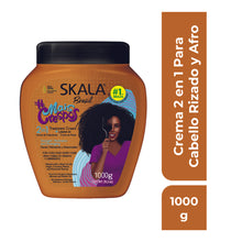 Crema de Tratamiento y Peinado 2 en 1 Skala Brasil Mais Crespos