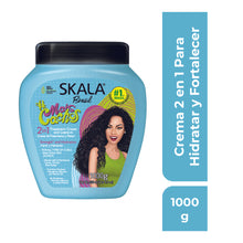  Skala Brasil, Crema de Tratamiento Capilar  Más Rizos  2 en 1 – 1000 g