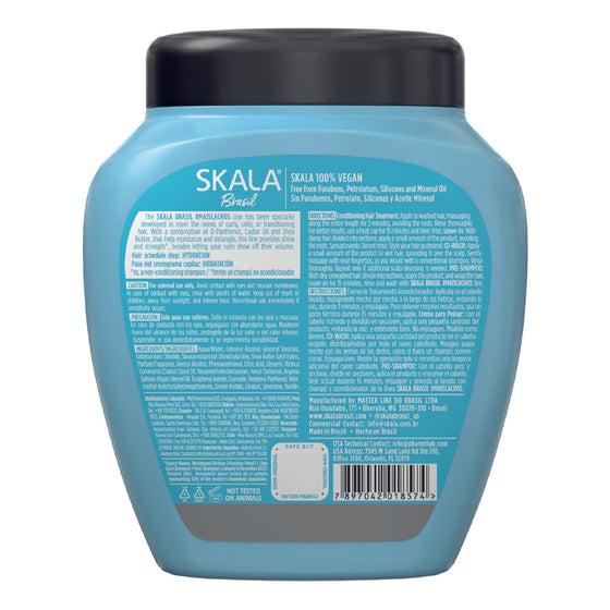 Skala Brasil, Crema de Tratamiento Capilar  Más Rizos  2 en 1 – 1000 g