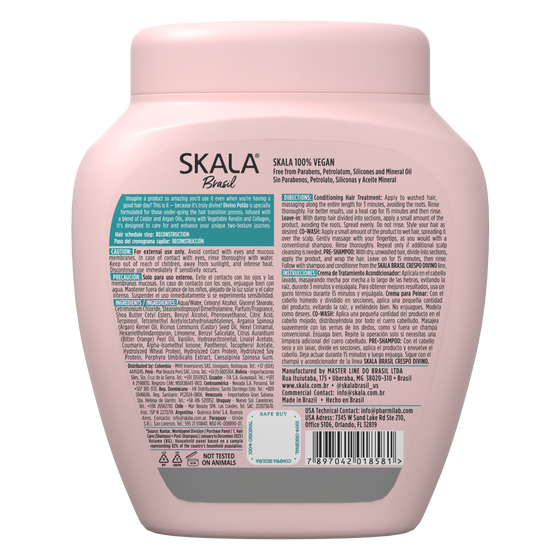 Crema de Tratamiento Skala Brasil Divino Potão 2 en 1 – 1000 g