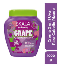  Crema de Tratamiento y Peinar 2 en 1 Skala Fruitastic Uva