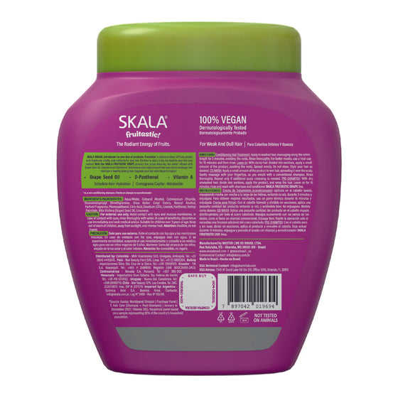 Crema de Tratamiento y Peinar 2 en 1 Skala Fruitastic Uva