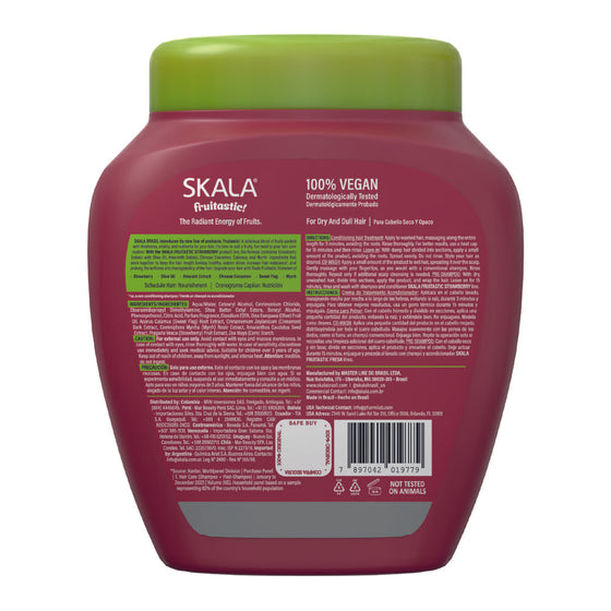 Crema de Tratamiento y Peinar 2 en 1 Skala Fruitastic Fresa