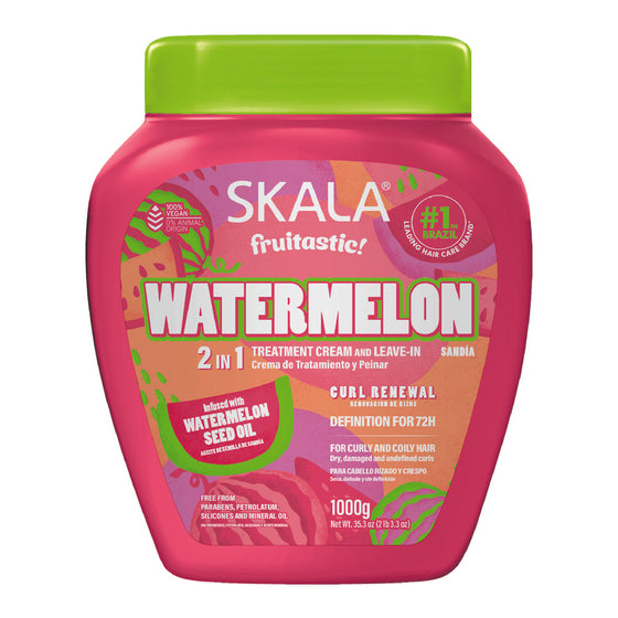 Crema de Tratamiento y Peinar 2 en 1 Skala Fruitastic Sandía