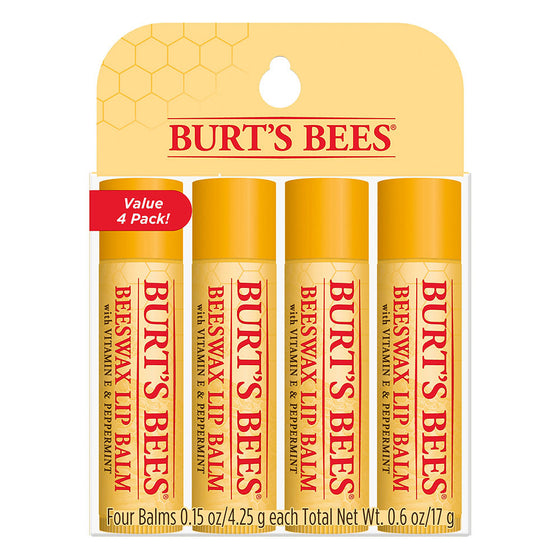 Burt's Bees Combo Pack  Bálsamo Labial con Cera de Abejas