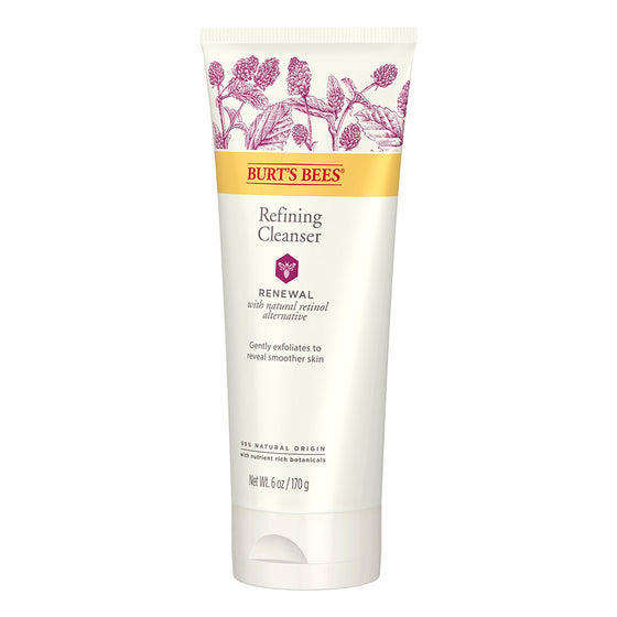 Burt's Bees Limpiador Exfoliante con Alternativa Natural al Retinol