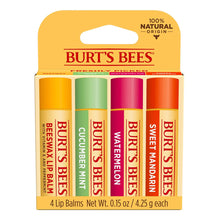  Burt's Bees ,Colección  de Bálsamos Labiales Humectantes Sabores Frescos