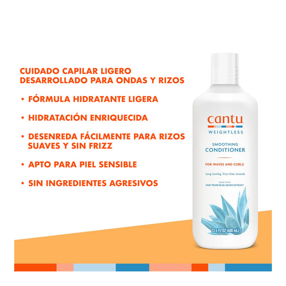 Cantu, Acondicionador Suave y Ligero con Agave