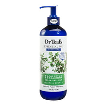  Dr. Teal's,  Acondicionador con aceite esencial de eucalipto y hierbabuena Dr Teal´s