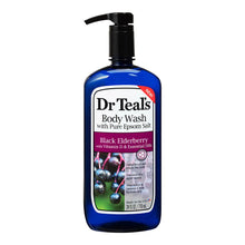  DR Teal's Gel de Baño con Fruta de Elderberry y Vitamina D - "Vitalidad y Cuidado para tu Piel" Dr Teal´s