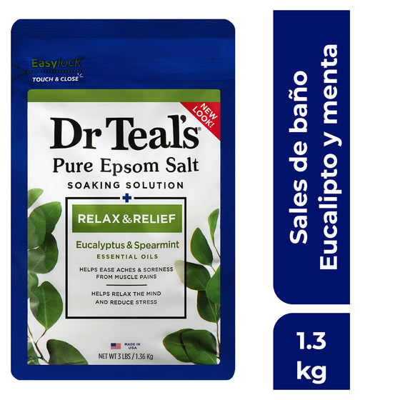 Dr Teal´s, Sales de Epsom de Eucalipto 450 gr