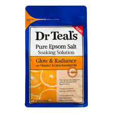  Dr Teal's , Sales de Epsom con Vitamina C- Revitaliza tu Baño con un Toque de Cítricos Dr Teal´s