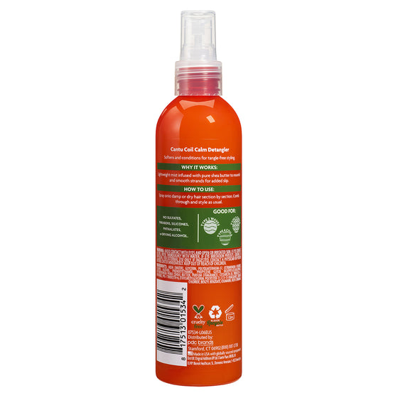 Cantu ,Coil Calm Detangler - Desenredante para Cabello Rizado