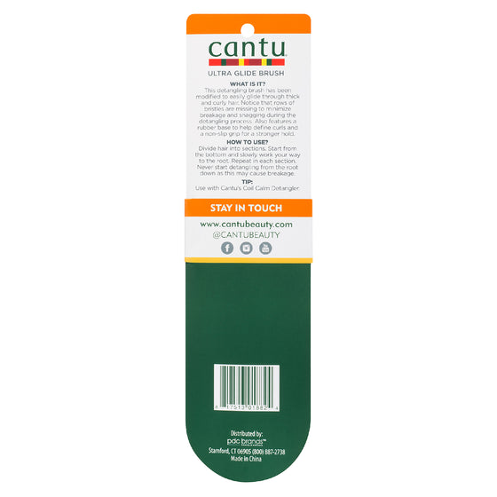 Cantu, Cepillo Desenredante  Ultra Glide - Desenreda Fácilmente sin Tirones