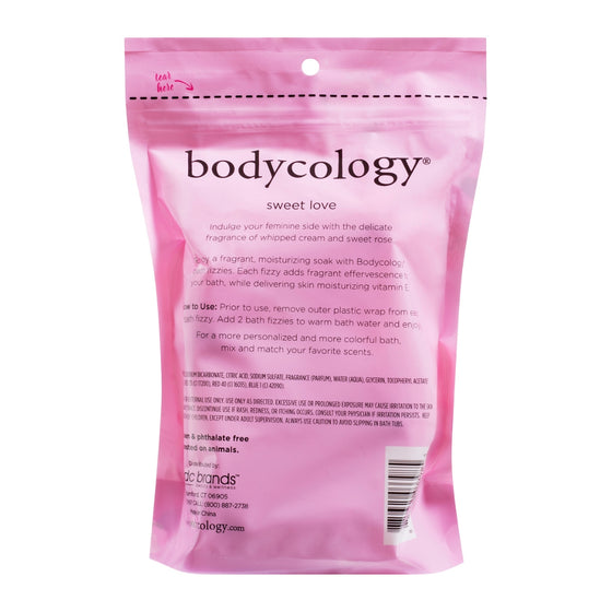 Bodycology, Bombas Aromáticas de Baño Sweet Love 8 piezas