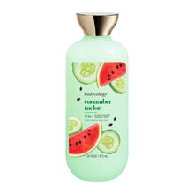  Bodycology, Jabón de Ducha y Burbujas Pepino-Melón 473 ml