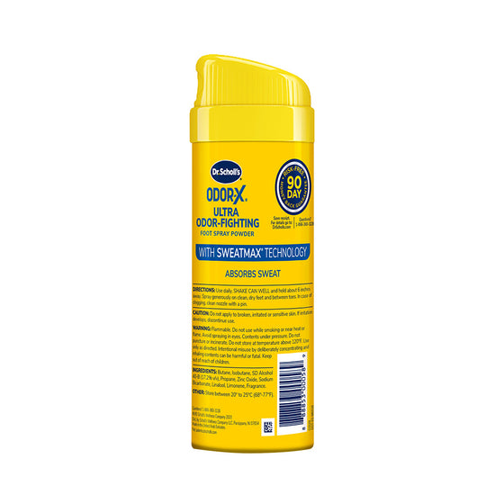 Dr. Scholl's® Polvo para Pies en Spray OdorX® Ultra Anti-olor – 133 g