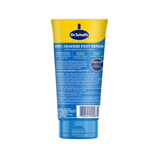 Dr. Scholl's , Crema para pies Ultrahidratante 99g