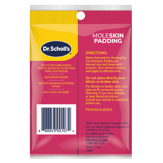 DR. SCHOLL’S® Parches Protectores MOLESKIN Plus