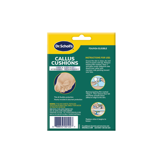 DR. SCHOLL’S®, Almohadillas para Callos con tecnología Duragel  (5 unidades)