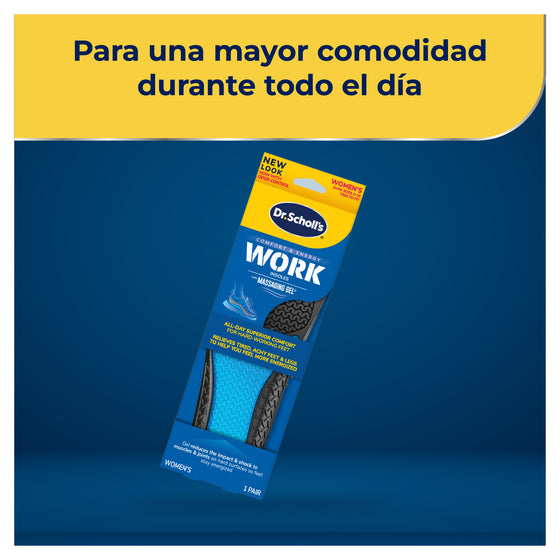 DR. SCHOLL’S® Plantillas WORK de Gel Para Mujer