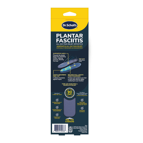 DR. SCHOLL’S® Plantillas Ortopédicas para Fascitis Plantar - Mujer