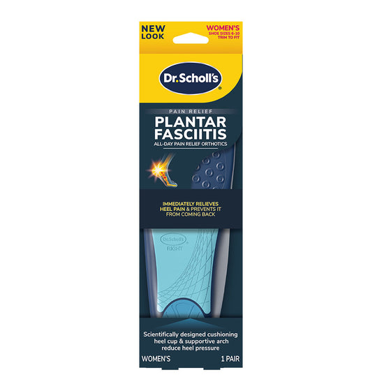 DR. SCHOLL’S® Plantillas Ortopédicas para Fascitis Plantar - Mujer