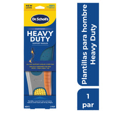  DR. SCHOLL’S® Plantillas de Soporte Pesado para el dolor Lumbar / CABALLERO