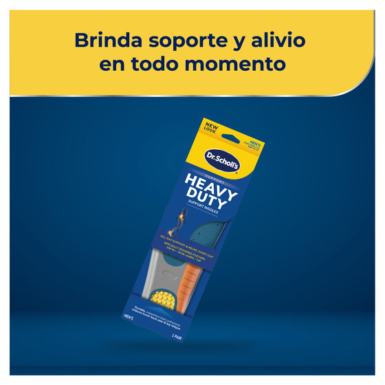 DR. SCHOLL’S® Plantillas de Soporte Pesado para el dolor Lumbar / CABALLERO