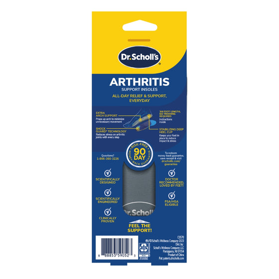 Dr. Scholl's®, Plantillas de Soporte para Artritis