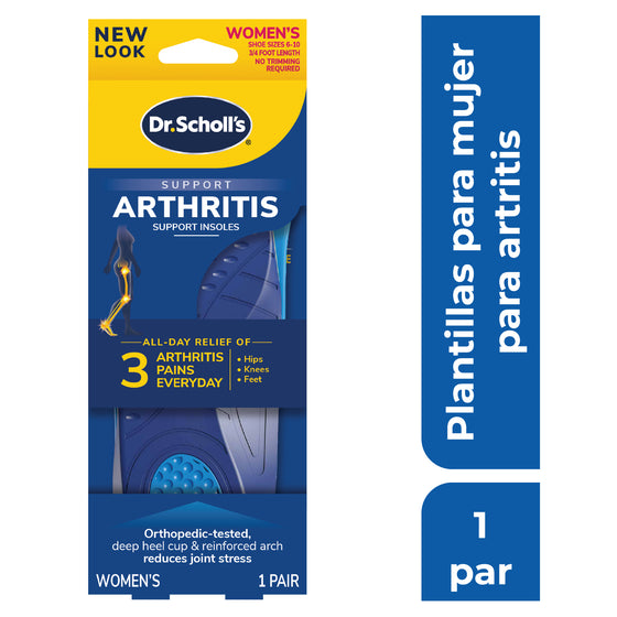 Dr. Scholl's®, Plantillas de Soporte para Artritis