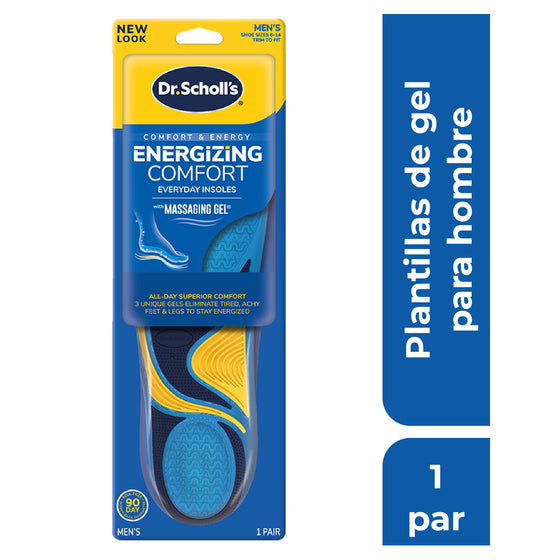 DR. SCHOLL’S® Plantillas de Gel Para Hombre