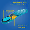 DR. SCHOLL’S® Plantillas de Gel Para Hombre