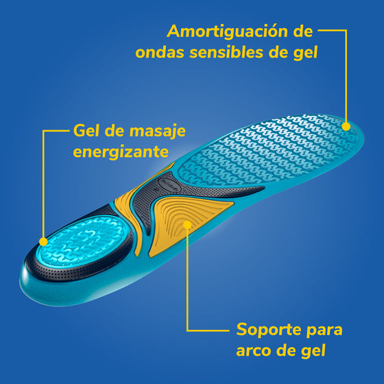 DR. SCHOLL’S® Plantillas de Gel Para Hombre