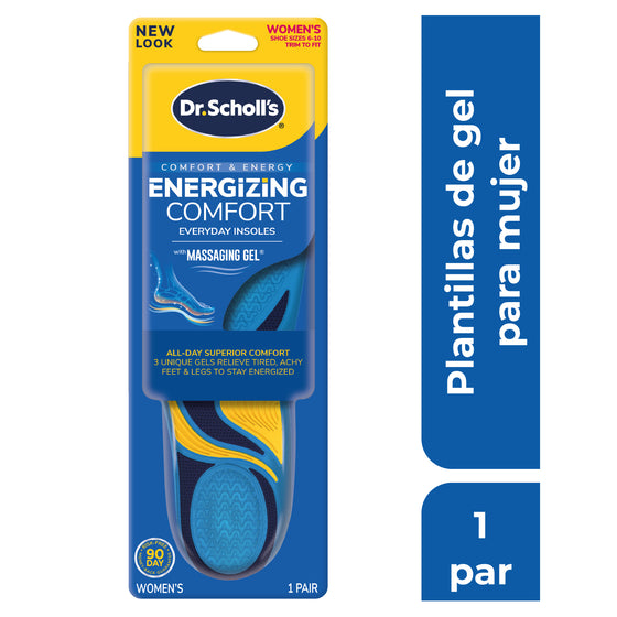 Dr. Scholl's, Plantillas de gel para mujer con textura masajeadora