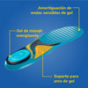 Dr. Scholl's, Plantillas de gel para mujer con textura masajeadora